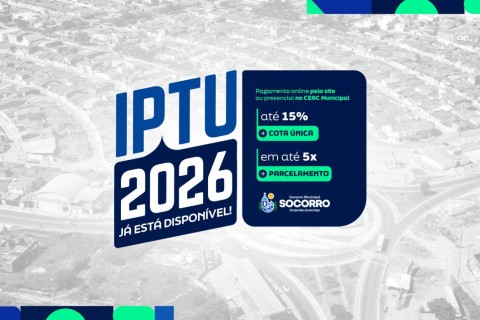 IPTU 2026: pagamento em cota única com desconto pode ser feito até 31 de março