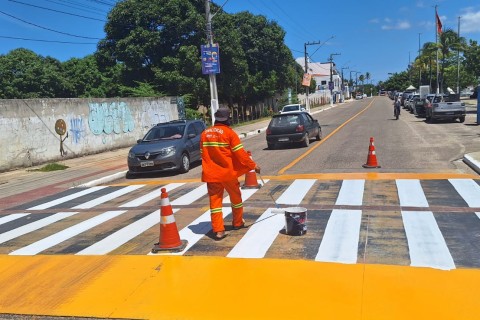 Prefeitura amplia organização do trânsito com 155 intervenções de sinalização em fevereiro
