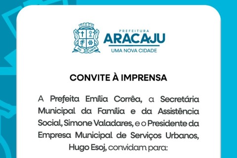 CONVITE À IMPRENSA