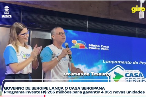 GIRO GOV #09 | Ponte Aracaju-Barra; Casa Sergipana e Posse dos Concursados; Ironman 70.3 em Aracaju